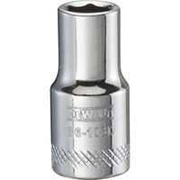 Dw 6mm Socket 1/4" Dr