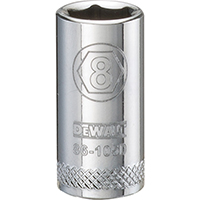 Dw 8mm Socket 1/4"dr