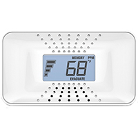 Carbon Mono Alarm 40' 10yr Batt