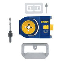 Irwin Door Lock Install Kit Blue