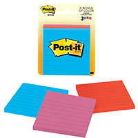 Post-it Notes 3"x3" Lined