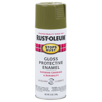 Rust-o Gls 12oz Army-grn