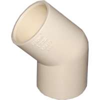 Cpvc Pipe Elbow 45deg 1"