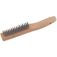 Ps Wire Brush 4"x10" Wood Handle