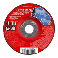 Db Mtl Cut-off Disc Typ 27 4"