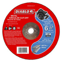 Db Mtl Cir Cut-off Disc 6.5"