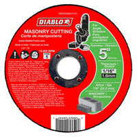 Db Msnry Cir Cut-off Disc 5"