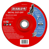 Db Cntr Cut-off Disc 7"
