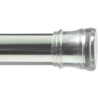 Showr Rod 1.25"x34.5"-60" Chrme