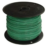 Thhn Sgl Wire 14awg Solx500' Grn