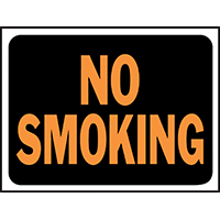 Sign No Smoking