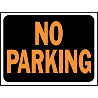Sign No Parking