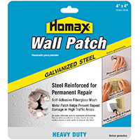 Homex Wall Patch Galv-stl 4"x4"