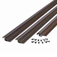 Compress Weatherstrip 84" Brwn