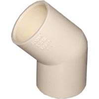 Cpvc Pipe Elbow 45deg 3/4"