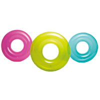 Intex Swim Tube Transprnt Asstd