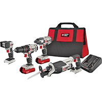 Pc Combo Kit 4-tool 20v