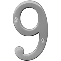 4" Satin Nickel #9