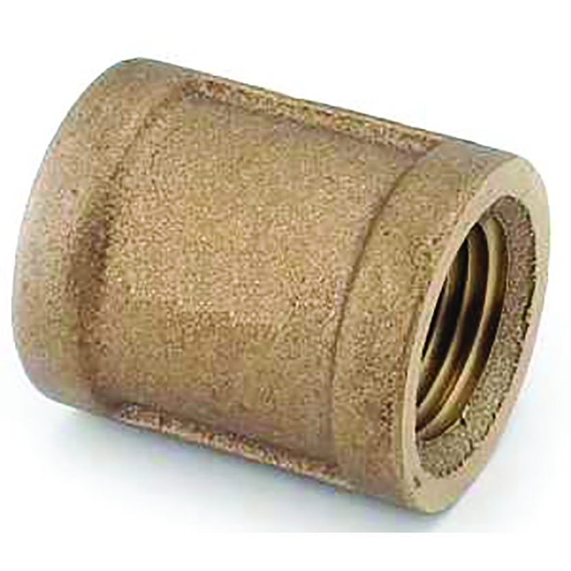 Am Pipe Coupling 1/2" Brs