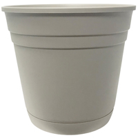 12" Sp Rolled Rim Planter Sand