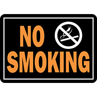 Sign No Smoking