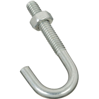 2195bc J-bolt 1/4"x2-5/16"