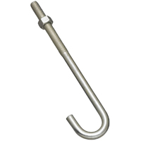 Nh 2195bc J-bolt 3/8"x7" Zn