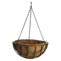 Ls Hanging Planter 14" Coco