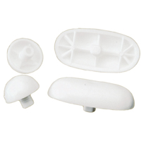 Pp Toilet Seat Bumper Set Wht