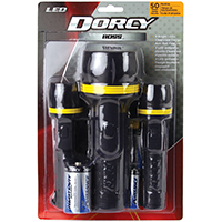 Dorcy Flashlight Rbbr Combo