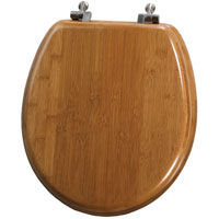 Toilet Seat Bamboo Rnd