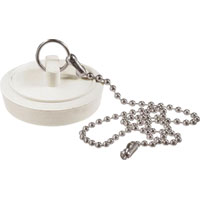 Pp Drain Stopper Duo Fit Wht