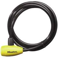 Masterlock 6' Cable/keyed Lock