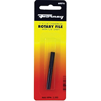 Rotary File Cyl/flt 1/4"