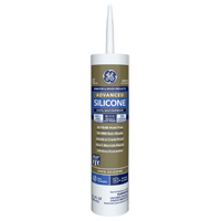Ge Silcone Ii Caulk 9.8oz Wht