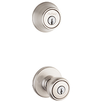 Ks Door Entry Lockset Stn-nkl