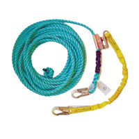 Hd Vertical Lifeline 50' Blue