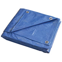 Ps Tarp Med-duty 6'x8' 5ml Blue