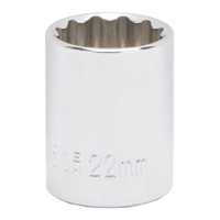 Vulcan Socket 22mm 1/2"dr 12pt