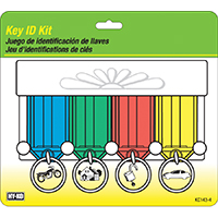 Easy Open Key Tag 4pk
