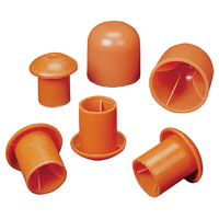 Rebar Cap 2" Dia Orange