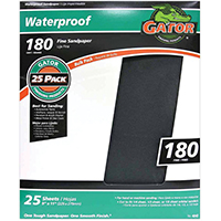 Gator Sandpaper 9"x11" 180grt