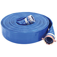 Discharge Hose F/m Pvc Blue