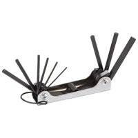 Hex Key Fold-up Metric Set 9pc