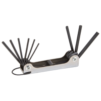 Hex Key Fold-up Set 9pc