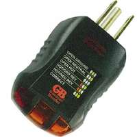 Gb Receptacle Tester Blk