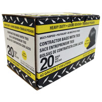 Pp Contractor Bags 42gl Blk