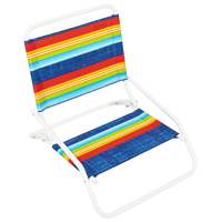 Beach Chair Steel Asst