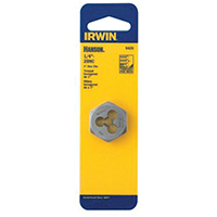 Irwin Hex Die 1/4"-20nc 1"