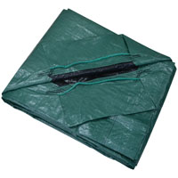 Ps Yard Tarp W/drawstring 9'x9'